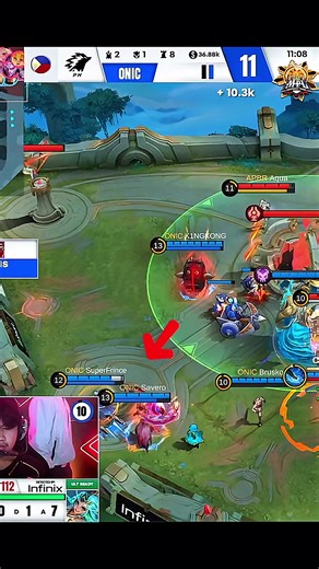 Maniac ka? 💀 ONIC vs APBREN #MLBBNewMode #MLBBAllstar #MLBBTIDESIEGE #savero #kirk