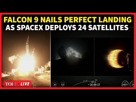 SpaceX Deploys 24 Starlink Satellites In 40th Mission As Falcon 9 Nails Yet Another Precision Launch