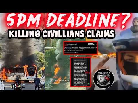 🔴BREAKING Mexico on EDGE: CARTEL WARS THREATNING to Come Inside HOMES & Hotels by 5pm DEADLINE