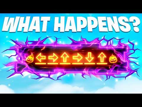 What Happens When You UPGRADE the HALLOWEEN CHEAT CODE in Fortnite? | Fortnitemares Mythbusters!
