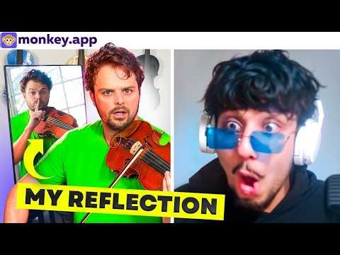 🎻 Epic Violin Reflection Prank LIVE | Pro Violinist Shocks Strangers on Monkey App IRL 2026