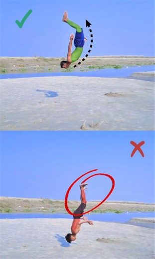 Round-off Layout Error – Avoid These Mistakes 🔥!! #roundoff #layout #flips #trending #shorts