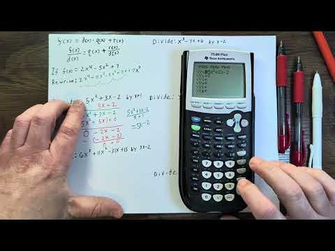 Polynomial Long Division Explained Step by Step | Precalculus 5.4.a