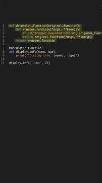 Decorators in 60 Seconds - Enhance Functions #shorts