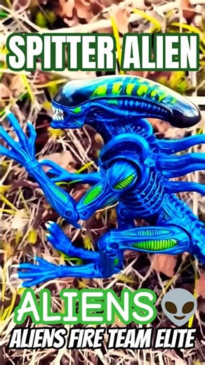👽 (ALIENS) | (SPITTER ALIEN) | ALIENS FIRE TEAM ELITE | ACTION FIGURE | NECA TOYS