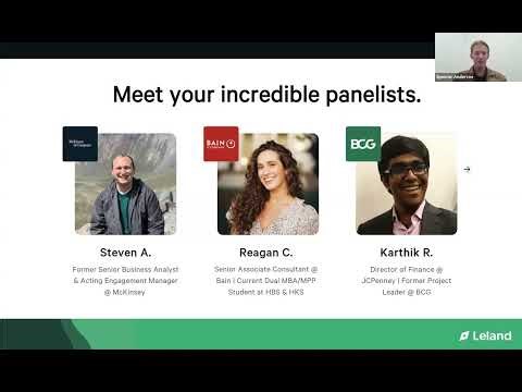 Nailing the Consulting Case Interview Panel