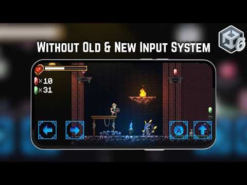 Tutorial on How to Make Player Movement in a 2D Game with Unity & C# Coding | Mobile Game Dev