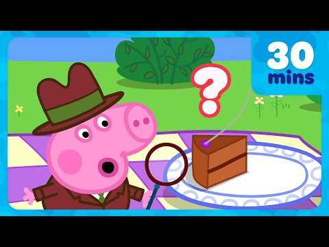 Peppa Pig Tales 2026 🔎 Can George Solve WHO TOOK THE CAKE?! 🍰 | BRAND NEW Peppa Official