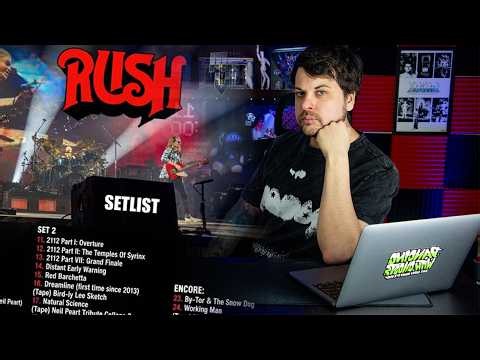 Rush's New 2026 Set-List and Performance Break-Down!