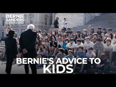Bernie's Advice to Kids