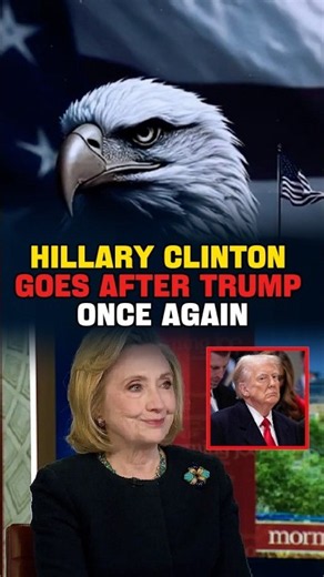 Hillary Clinton Goes After Trump ONCE AGAIN! 🔥🤣 #shorts #uspolitics #trump #funny #tds #trending