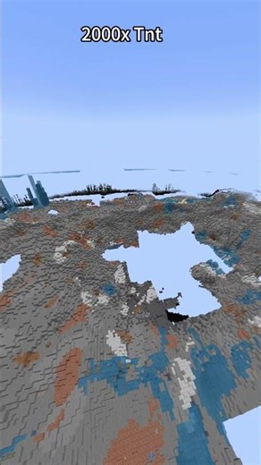 👉 I Exploded 2000 TNT… Minecraft Was NOT Ready! 💥😱 #minecraft #viral #gaming