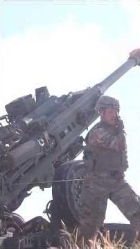 Howitzer: One Shot, One Thunderous Explosion #shorts #military