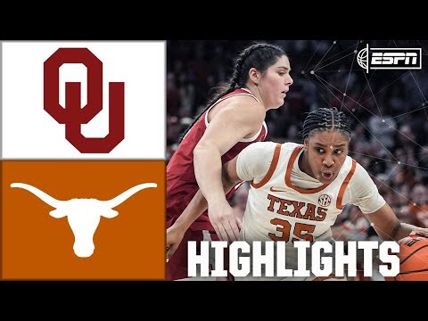 RED RIVER RIVALRY 🍿 Oklahoma Sooners vs. Texas Longhorns | Full Game Highlights | ESPN CBB