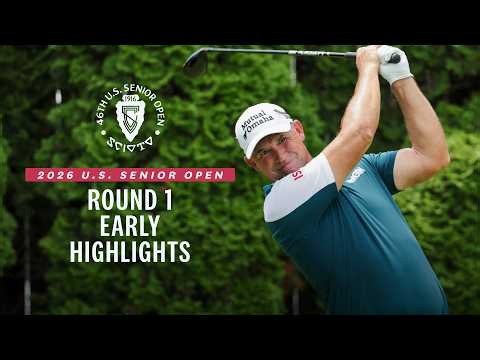 2026 U.S. Senior Open Highlights: Round 1, Early