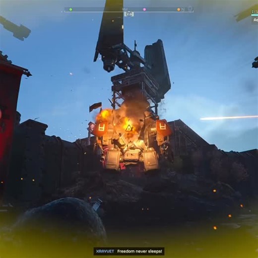 Spreading Managed Democracy on Instagram: "Freedom Never Sleeps #fyp #helldivers2 #gaming #xbox #playstation @arrowheadgamestudios @helldivers2game"