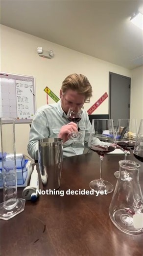 First blending trials on the 2025 vintage | Baldacci Family Vineyards