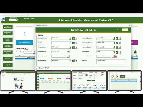 Interview Scheduling Management System V1.0