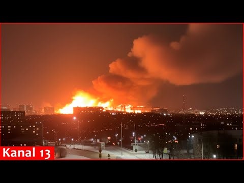 Alarm in Moscow: Russian Energia defense plant hit by Ukrainian drones - airports closed