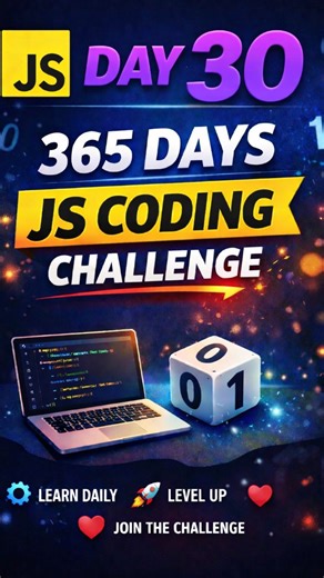 ram_codes003 on Instagram: "Day 30 🚀 365 JavaScript Coding Challenge Topic: endsWith() Learning JavaScript one day at a time 💻🔥 . . . #javascript #tech #developer #jobsearch #IT"