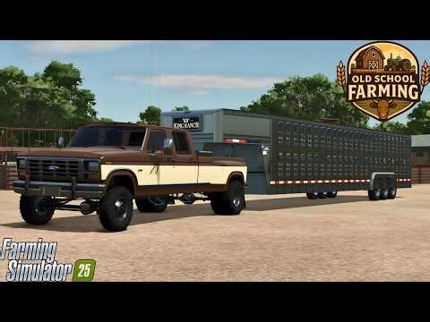 🔴LIVE: OLD SCHOOL FARMING & THE BIG MOVE TO WISCONSIN!!! | FS25 Old School Farming