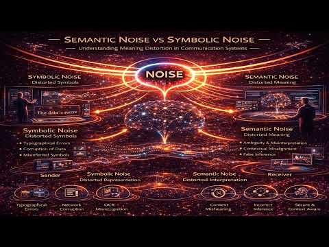 ✅ Semantic Noise vs Symbolic Noise Explained | The Future of 6G Communication