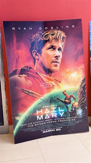 Project Hail Mary Movie Premiere Night - Cinema is Back 🎞️ #projecthailmary #ryangosling #shorts