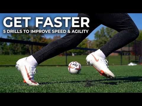Get FASTER With The 5 Exercises | Improve Your Speed & Agility