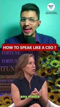 How to Speak like a CEO? | CEO Communication tactics