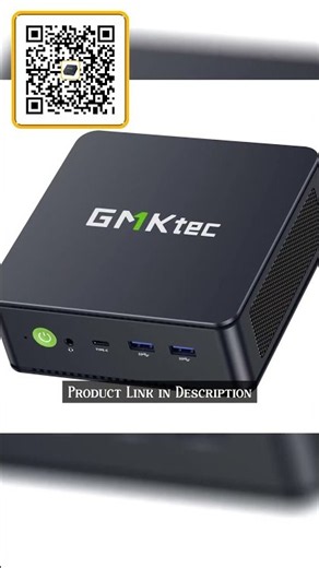 GMKtec M6 Ultra Mini PC AMD Ryzen 5 7640HS 16GB RAM 512GB ROM Desktop Computer 2.5G Dual LAN WiFi 6