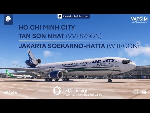 🔴 Microsoft Flight Simulator: TFDi MD-11 V2 - Ho Chi Minh City to Jakarta | VATSIM Livestream 🔴