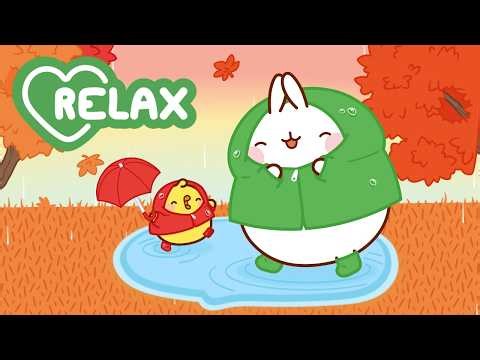 The Best Fall Bucket List! 🍁✨! 🍂🎃 Molang’s Cozy Autumn Adventures
