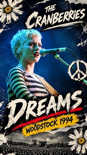 The Cranberries - Dreams (Woodstock 1994) #thecranberries #doloresoriordan #alternativerock #rock