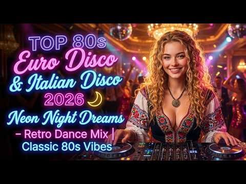 🔥 LIVE Italo Disco 2026 | Best 80s Euro Disco Mix 💃 Nonstop Retro Dance Party | Chill & Work Music