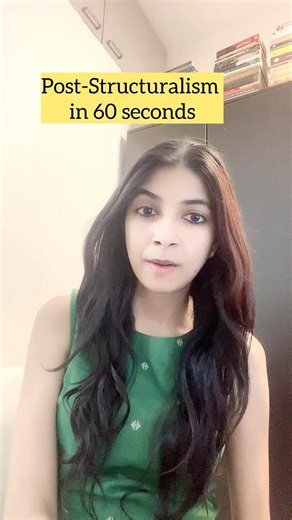 Post-Structuralism in 60 seconds! Literary Theory #learningliteraturewithpurba