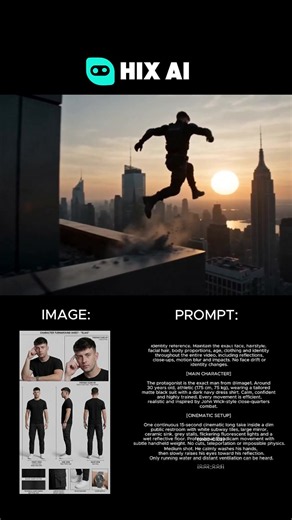 From a single prompt to a cinematic AI video with the new AI Video Agent inside HIX.AI Your ultimate AI Agent workspace 🔥 Link in bio to try it yourself. #hixai #nanobananapro #seedance2 #aiagent #videoagent