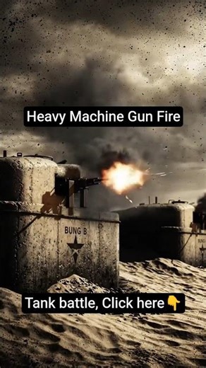 Machine Guns Firing