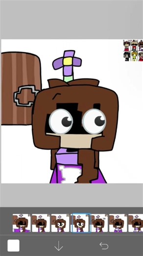 uhm.. Kiply.. what r u doing in the room- [ft: Kiply and Pepper] #minecraft #art #ibispaintx HII