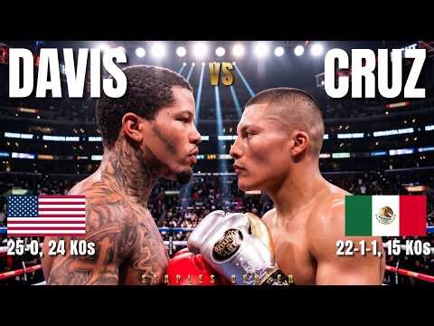 GERVONTA DAVIS (USA) vs ISAAC CRUZ (MEXICO) Fight | EPIC SHOWDOWN