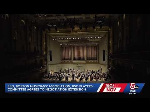 Boston Symphony Orchestra and musicians extend contract for 48 hours, delaying possible first strike