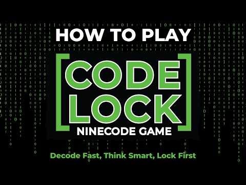 How to Play CODE LOCK
