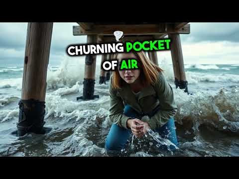 When the Ocean Vanishes and Returns Like a Wall of Death | Cyclone Storm Surge Survival