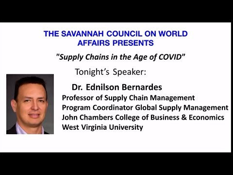 "Supply Chains in the Age of COVID"