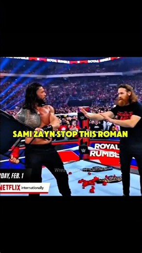 Sami Zayn Betrays Roman Reigns & Saves Kevin Owens | #shorts #trending #wwe #romanreigns #samizayn