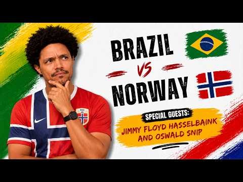Watch Brazil vs. Norway Ft. Jimmy Hasselbaink and Oswald Snip | Trevor Noah’s World Cup Watch Party