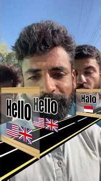 How to say hello 👋 😁 #funchallenge