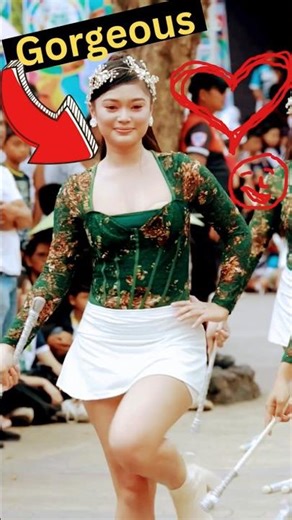 Gorgeous Majorette Shines – High‑Kick Dance & Baton Tricks! #majorette #gorgeous #gorgeousmajorrete