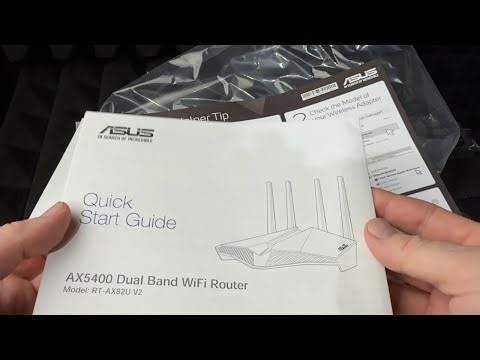 What Manuals come with ASUS Gaming Router RT-AX82U