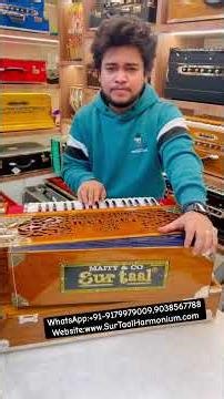 🎶 Premium Harmonium Completed for Krishna Datt Jee | 3 Line • 9 Scale Changer | Sur Taal Harmonium