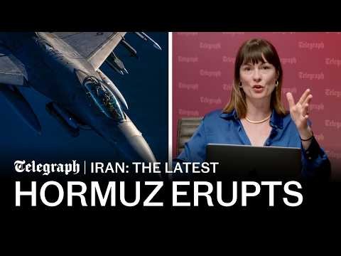 US hammers Iran after Strait of Hormuz shipping attacks | Iran: the Latest
